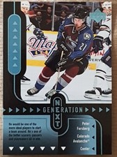 1998-99 Upper Deck Hockey - Generation Next Insert #GN27 P.FORSBERG/B.MORRISON