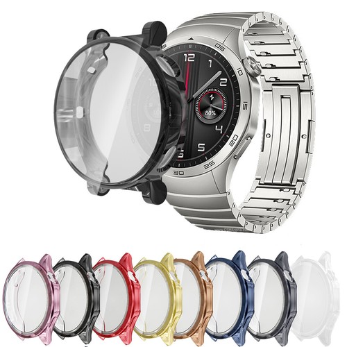 Funda protectora de pantalla de poliuretano termoplástico 41 mm/46 mm para reloj inteligente Huawei GT4 - Imagen 1 de 21