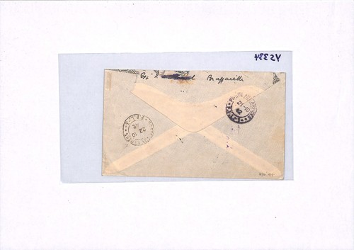 CONGO AEF WW2 France *LIBRE* Cover FREE FRENCH Censor 1942 Military LEVANT YS334 - Picture 8 of 10