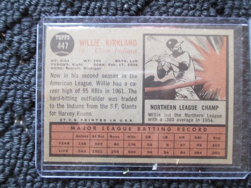 Mixed lot Hard Plastic Cover Cards 21 cards NFL MLB Willie Kirkland - Picture 10 of 12