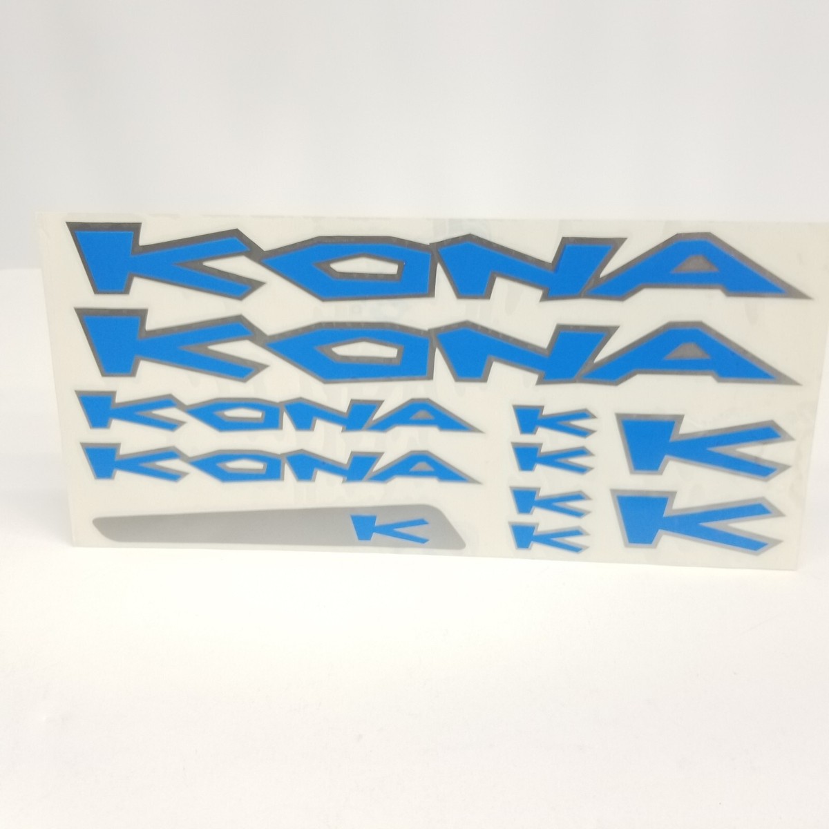 Kona Frame Decals Sticker Set Bicycle Cycling Black Blue Mountain