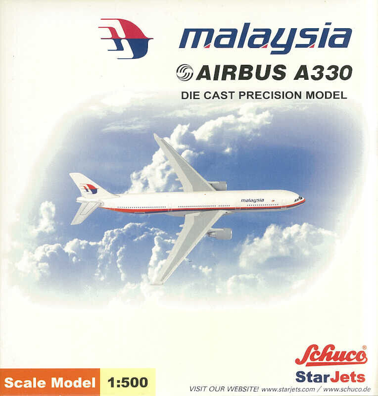 Airbus A330-300 Malaysia 9M-MKF StarJets 3557615 1:500