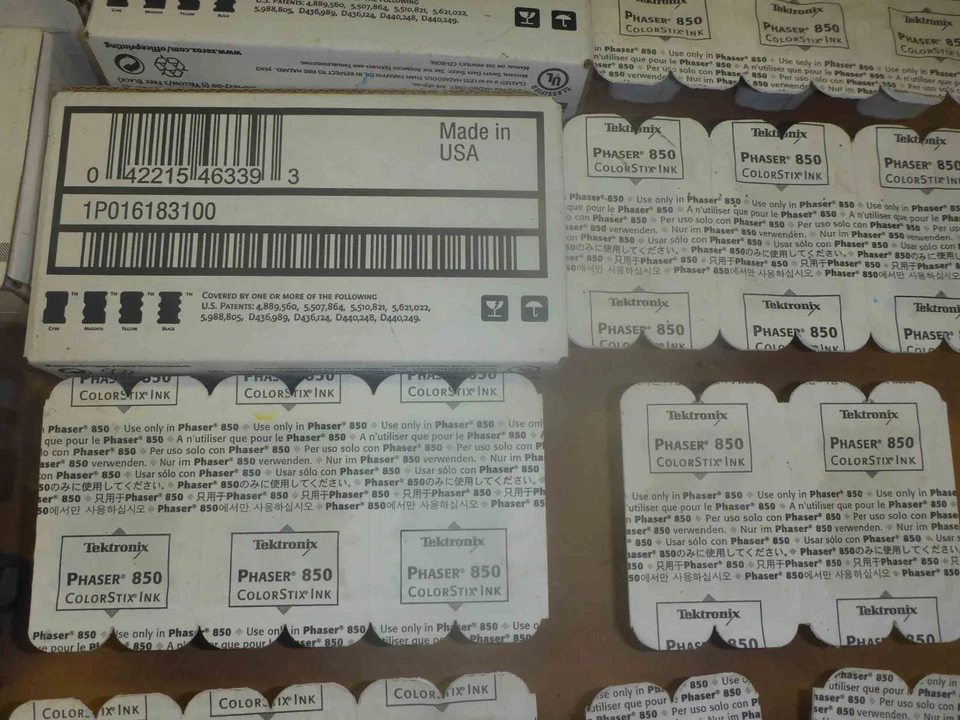 TEKTRONIX PHASER 850 Colorstix Printer Ink - mostly black - Image 3 of 3