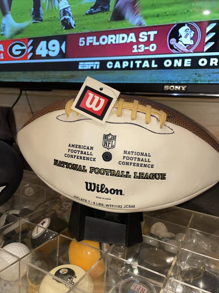 Dan Rooney Firmado Fútbol Pittsburgh Steelers Hombre Fantasy Camp Foto 3 de 3