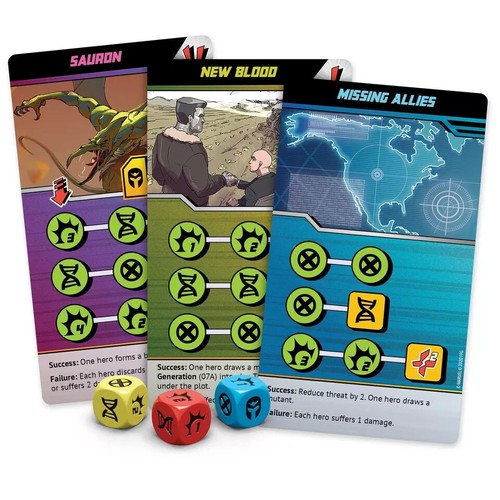 Marvel X-Men Mutant Insurrection Fantasy Flight Games *Minor Box Damage* - Picture 6 of 7
