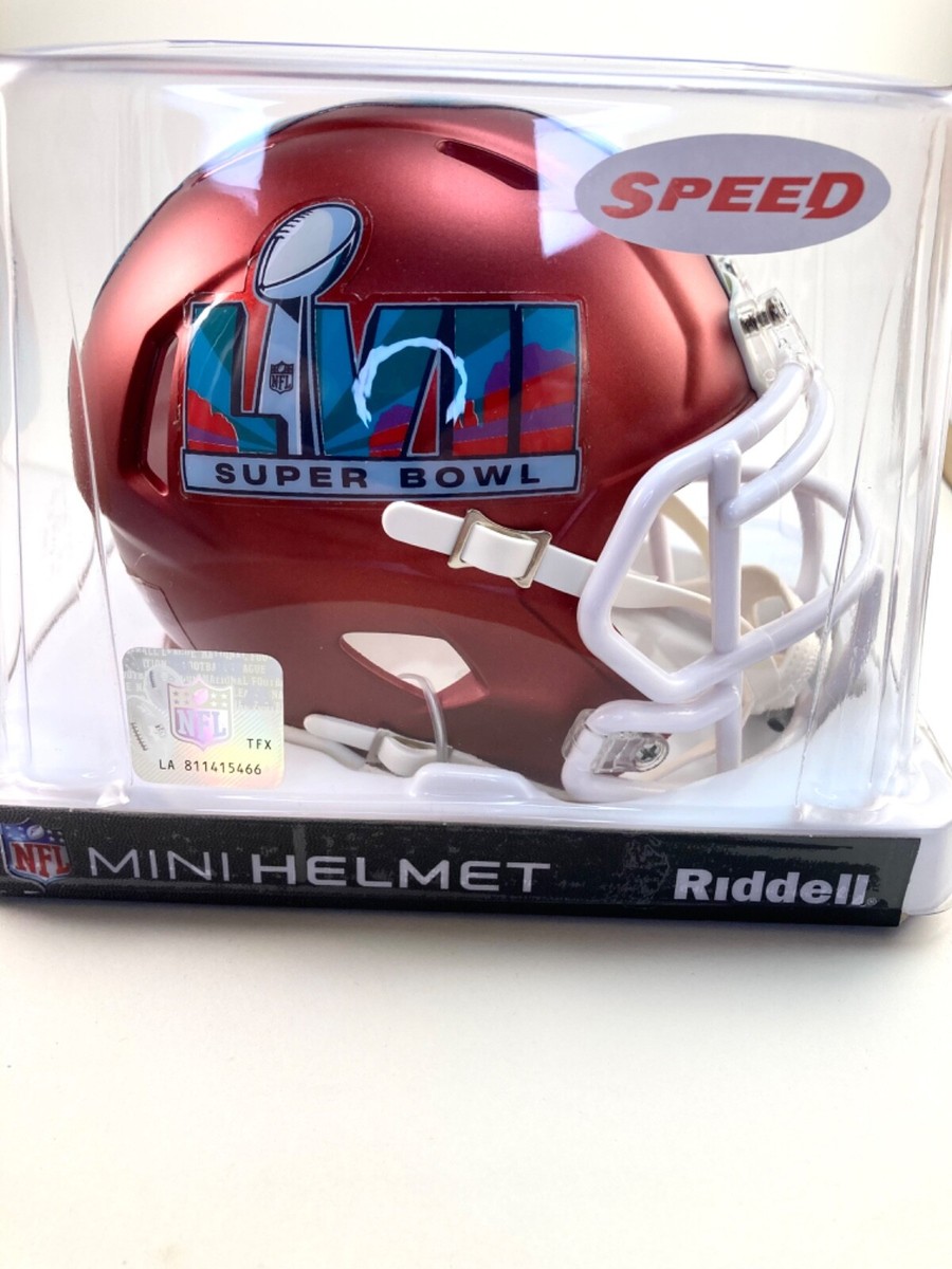 NFL Riddell Superbowl 57 Speed Mini Helmet | eBay