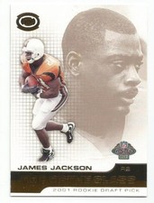 JAMES JACKSON 2001 PACIFIC DYNAGON TOP OF THE CLASS CARD