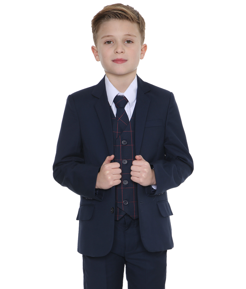 Boys Suits Boys Check Suits, Page Boy Wedding Prom Formal Suit, Boys Navy Suit C Boys Suits Boys Check Suits, Page Boy Wedding Prom Formal Suit, Boys Navy Suit C