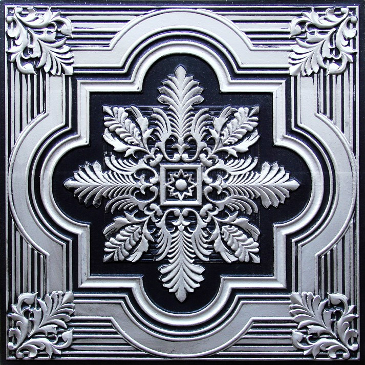 Decorative Tin-Like Ceiling Tile #231 – 24x24 PVC Panel, Wall Or Ceiling Use