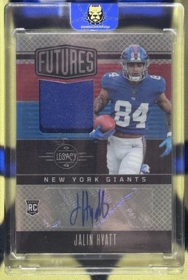 2023 Panini Legacy - Futures Patch Autographs Jalin Hyatt #FAPS-23 Silver /249