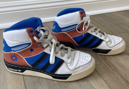 Adidas Star Wars M Attitude Hightop Trainers Sneakers Shoe Size 10- Stormtrooper