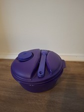 Tupperware Salat&Go, Schüssel to Go mit Deckel, Besteck, Becher 1,5L Neu
