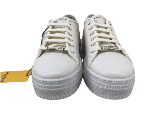 Valentiano Dalia Off White Sneakers Size10  (Y324) - Picture 2 of 6