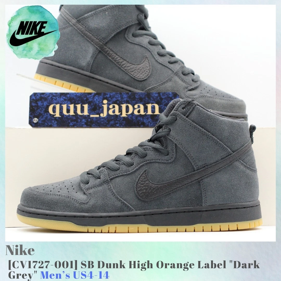Nike Dunk Pro ISO SB High Orange Label - Dark Smoke Grey | eBay