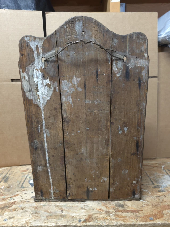 Antigo armário de especiarias boticário de 8 gavetas estado original fazenda fresco primitivo - Imagem 4 de 4