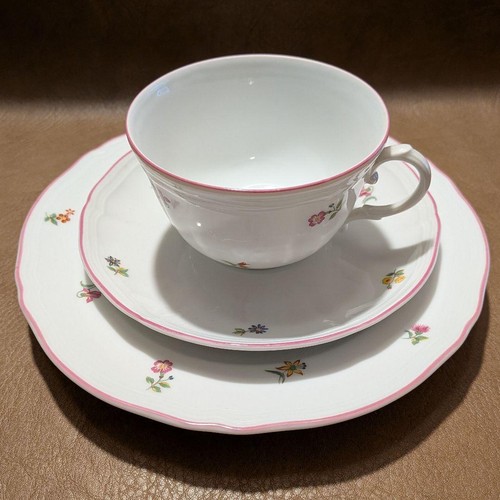 Richard Ginori Antico Mirella Trio Set Cup Saucer Plate From Japan