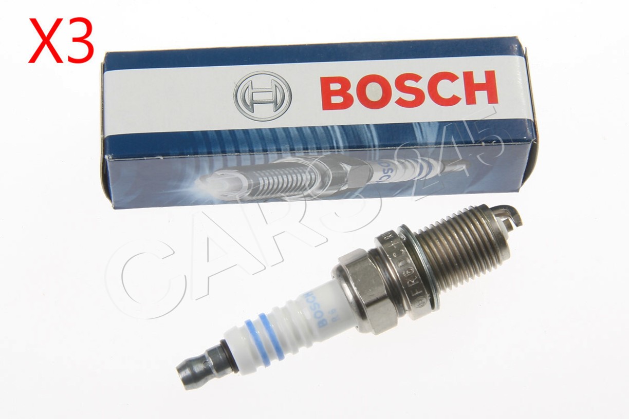 BOSCH 3x Spark Plug For ALFA ROMEO ASTON MARTIN AUDI AUSTIN BMW 80-18 0242240593