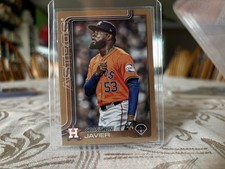 Topps 2026 Series 1 Baseball Cristian Javier Gold #509 Serial /2026 Astros
