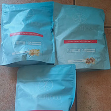 metaflow  Stoffwechselshake 3x  verschiedene Beutel  proteinreich 450g