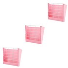  3 Pack Kaninchen Heuraufe Kaninchengrashalter Kaninchenfutterautomat