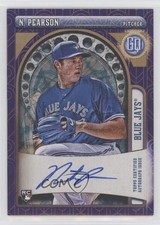 2021 Topps Gypsy Queen Indigo 90/150 Nate Pearson #GQA-NP Auto f2s