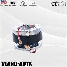 Universal Black Car Steering Wheel Quick Release Hub Adapter Snap Off Boss Kit