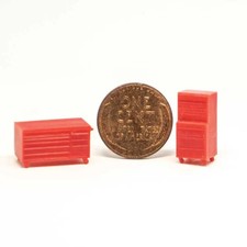 All Scale Miniatures N Tool Chest Set 1 Each Short and Tall 1600948.2
