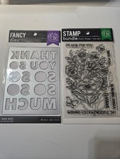 Stamps  Dies - 9- Hero Arts -1 Die, 1 Stamp  Die set