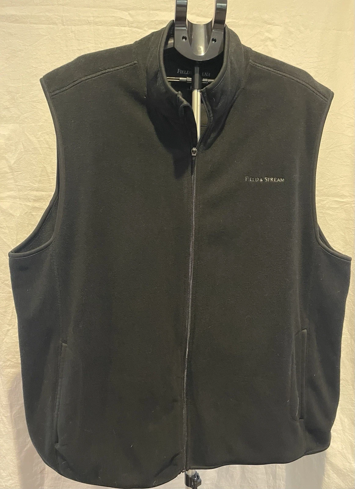 Field & Stream Men’s Black Full Zip Vest Size XXL Pre-Owned