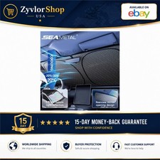 Car Windshield Sun Shade Cover Foldable UV Heat Protection 145cm x 80cm