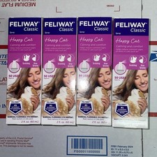 Feliway 4 Pack Classic Happy Cat Calming & Co...