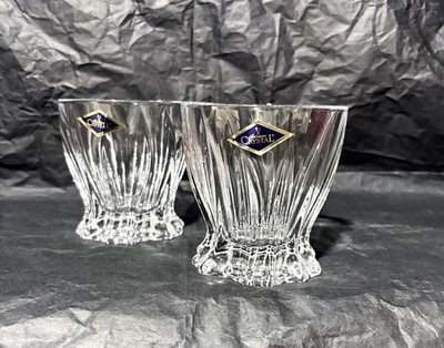 Whiskey Tumbler set of 6 Vodka Water Wine Glass 10oz Bohemia Czech Crystal Gift
