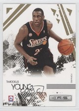 2009-10 Panini Rookies & Stars Gold 4/500 Thaddeus Young #75 0b4