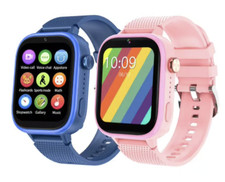 Smartwatch per bambini 4G Android 8.1 SOS chiamata di emergenza GPS tracker smartwatch - rosa