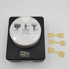 McGill Craftivity Charms Mini Round Square Paper Punch 3" 66500 Cutter Journal