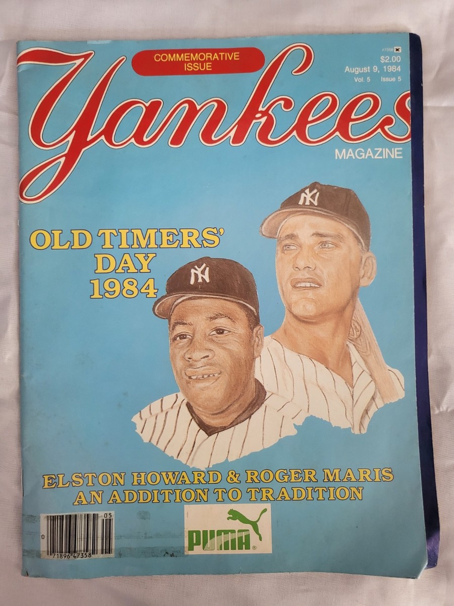Lot of 6 Yankees Magazines 1984 2/23, 5/10, 7/19, 8/9, 9/24, 11/1