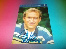 Peter Heinrich Brix Großstadtrevier signed signiert Autogramm auf Autogrammkarte