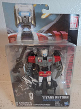 Transformers Generations Titans Return Daburu & Autobot Twinferno Deluxe Class