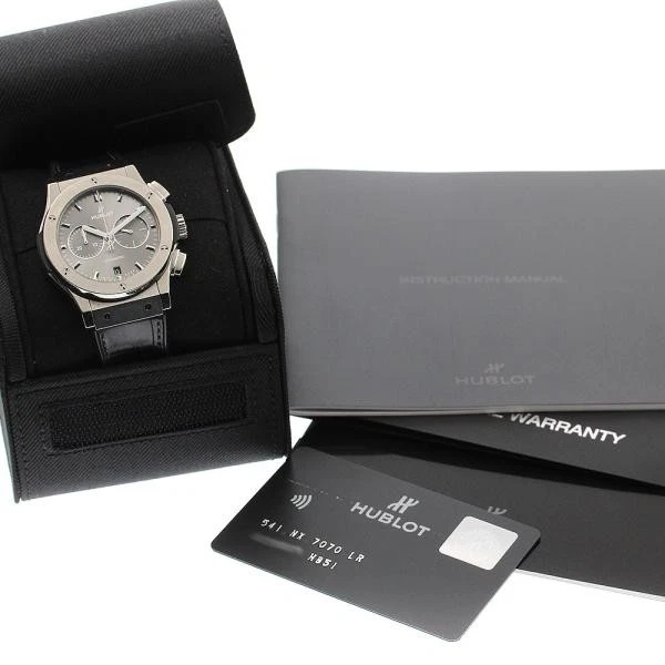 Hublot — Hublot Classic Fusion Racing Grey 541.NX.7070.LR 42mm Ti Gray Dial Watch #C2158