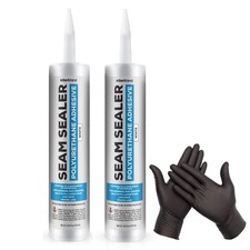 2PC Polyurethane Seam Sealer Automotive Compound Kit Durable Flexible Auto Body