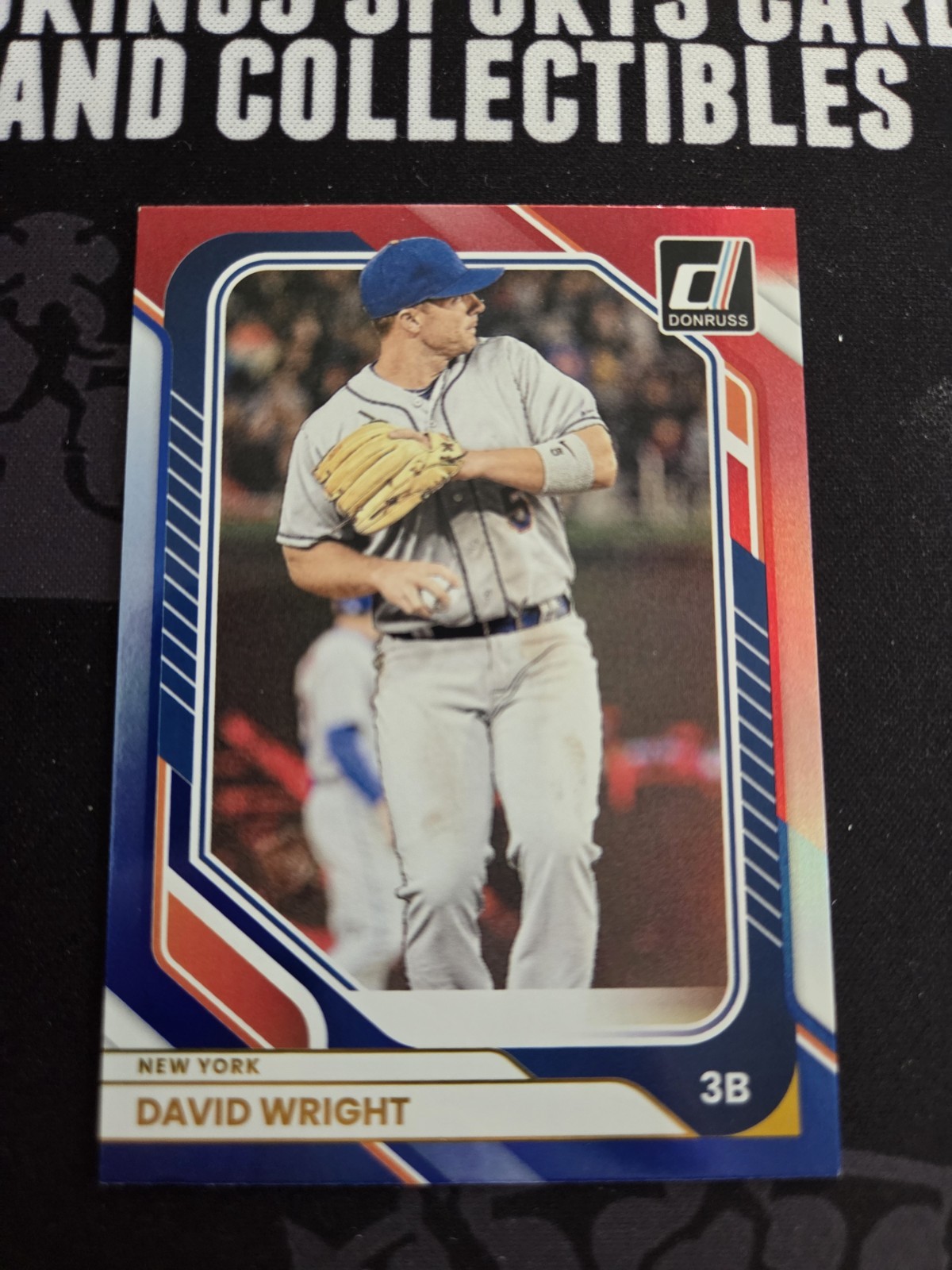 2026 Donruss - David Wright #20 - Red and Blue Mets