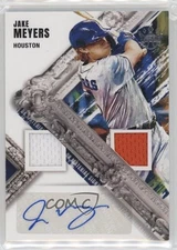 2022 Panini Diamond Kings DK Material Signatures Jake Meyers Rookie Auto RC 0ir7