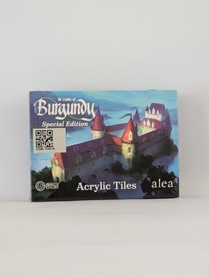 The Castles of Burgundy Kickstarter Special Edition Acrylic Tile Exclusive Pack