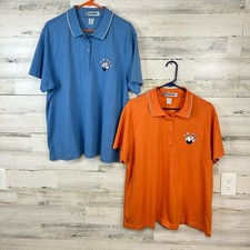 Lot of 2 Extreme Ladies 3XL Bowling Polo Embroidered Pins – Performance Rib Knit