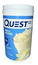 Sealed Quest Nutrition Vanilla Milkshake Protein Powder 1.6 lb (726g) BB 10/26