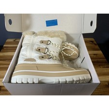 DREAM PAIRS Boys Girls Faux Fur-Lined Winter Snow Boots