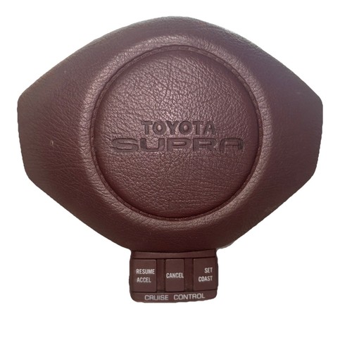 Toyota Supra MK3 1986.5-88 OEM botón de bocina granate crucero OEM - Imagen 1 de 7
