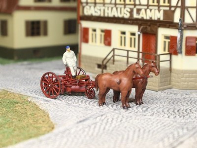 Kehrmaschine von Leichsenring um 1900   Resinmodell H0 1:87