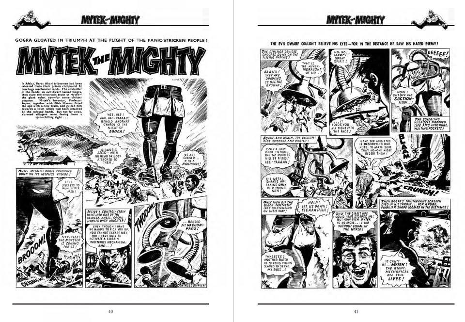 Mytek the Mighty volume 3 by Tom Tully & Bill Lacey, classic British comic - Image 3 of 4