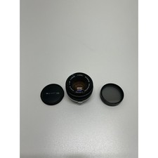Olympus OM-System F.Zuiko Auto-S 50mm f/1.8 Lens Made in Japan w/caps Filter